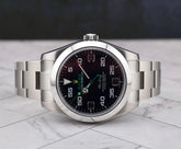 Rolex Air King 40mm Black Dial Steel Mens Watch 116900